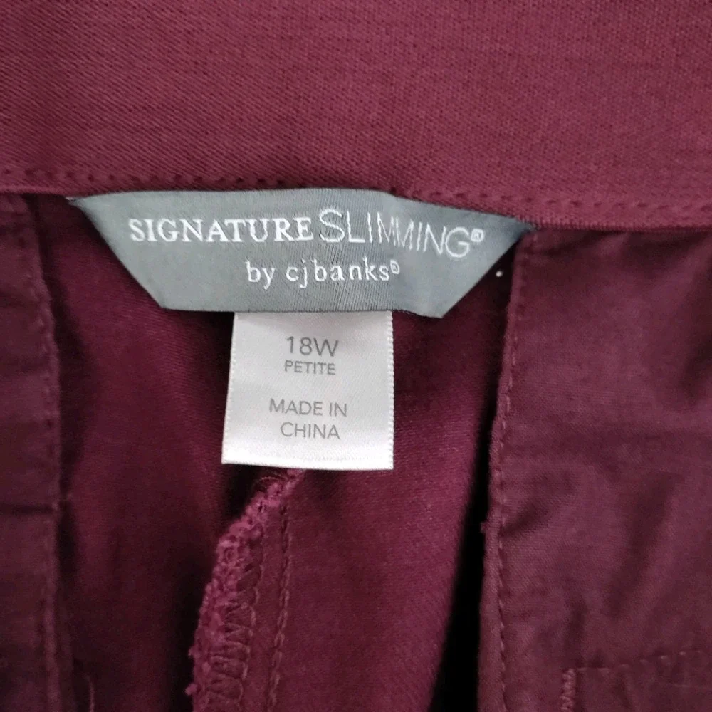 Christopher And Banks Signature Slimming pants Size 18W Petite